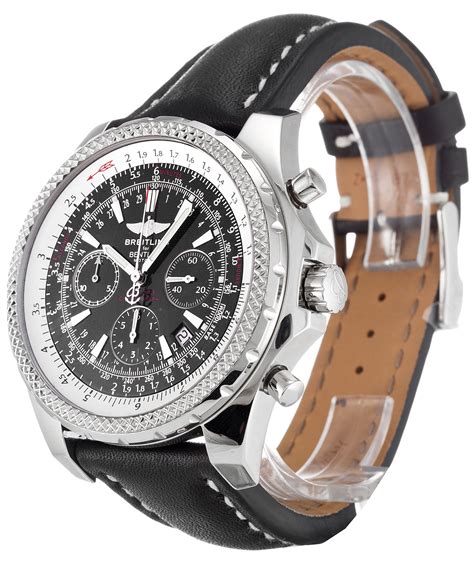 breitling for bentley motors black|real breitling bentley watch.